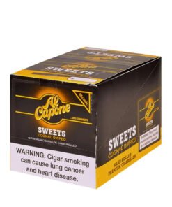 Al Capone Sweets Filter Cognac Cigarillos – 10 Packs of 10