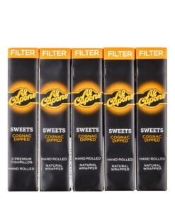 Al Capone Tower Sweet Filter Cigarillos – 60 Packs of 2