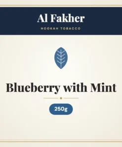 Al Fakher Blueberry with Mint Hookah Tobacco 250g