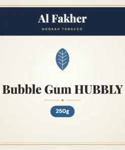 Al Fakher Bubble Gum HUBBLY Hookah Tobacco – 250g