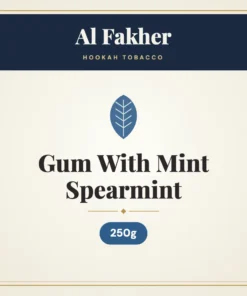 Al Fakher Gum With Mint Spearmint Hookah Tobacco – 250g