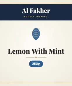 Al Fakher Lemon With Mint Hookah Tobacco 250g