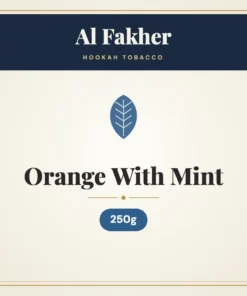 Al Fakher Orange With Mint Hookah Tobacco 250g