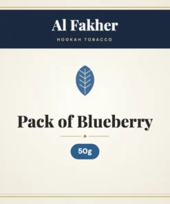 Al Fakher Pack of Blueberry Hookah Tobacco – 50g