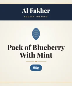 Al Fakher Pack of Blueberry With Mint Hookah Tobacco – 50g