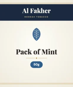 Al Fakher Pack of Mint Hookah Tobacco – 50g