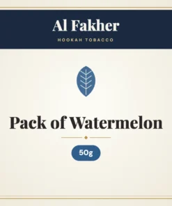 Al Fakher Pack of Watermelon Hookah Tobacco – 50g