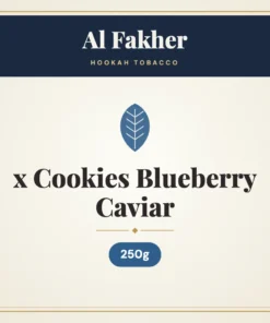 Al Fakher x Cookies Blueberry Caviar Hookah Tobacco 250g