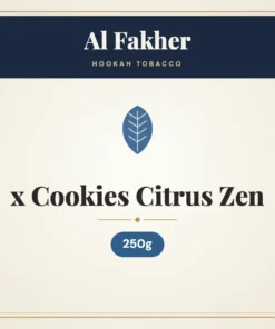 Al Fakher x Cookies Citrus Zen Hookah Tobacco 250g