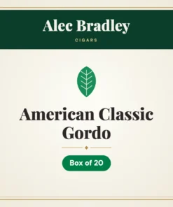 Alec Bradley American Classic Gordo Cigars – Box of 20