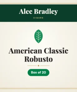 Alec Bradley American Classic Robusto Cigars – Box of 20