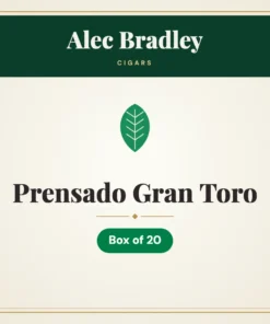 Alec Bradley Prensado Gran Toro Cigars – Box of 20