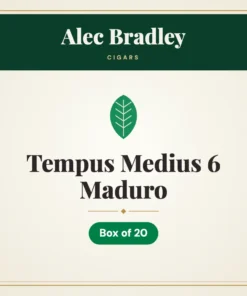 Alec Bradley Tempus Medius 6 Maduro Cigars – Box of 20