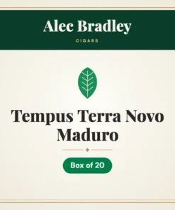Alec Bradley Tempus Terra Novo Maduro Cigars – Box of 20