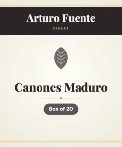 Arturo Fuente Canones Maduro Cigars – Box of 20