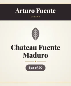 Arturo Fuente Chateau Fuente Maduro Cigars – Box of 20
