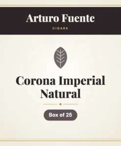 Arturo Fuente Corona Imperial Natural Cigars – Box of 25