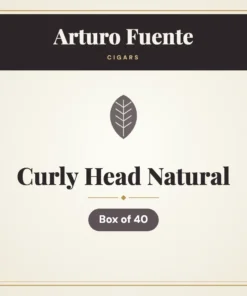 Arturo Fuente Curly Head Natural Cigars – Box of 40