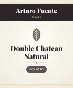Arturo Fuente Double Chateau Natural Cigars – Box of 20