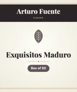 Arturo Fuente Exquisitos Maduro Cigars – Box of 50