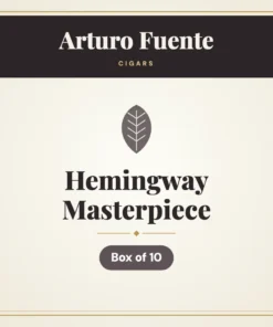 Arturo Fuente Hemingway Masterpiece Cigars – Box of 10
