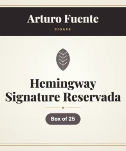 Arturo Fuente Hemingway Signature Reservada Cigars – Box of 25
