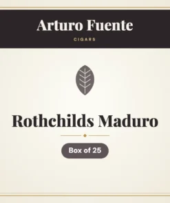 Arturo Fuente Rothchilds Maduro Cigars – Box of 25