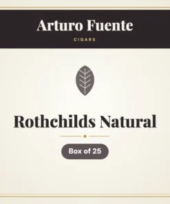 Arturo Fuente Rothchilds Natural Cigars – Box of 25