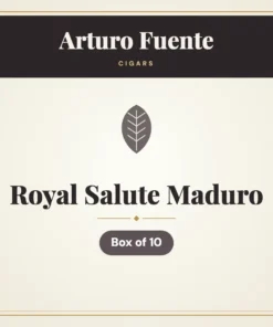 Arturo Fuente Royal Salute Maduro Cigars – Box of 10