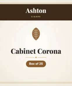 Ashton Cabinet Corona Cigars – Box of 25