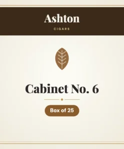 Ashton Cabinet No. 6 Cigars – Box of 25