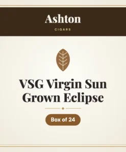 Ashton VSG Virgin Sun Grown Eclipse Cigars – Box of 24