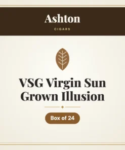 Ashton VSG Virgin Sun Grown Illusion Cigars – Box of 24