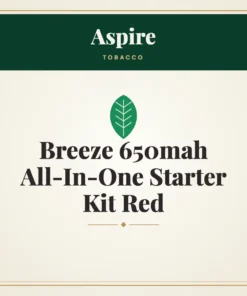 Aspire Breeze 650mah All-In-One Starter Kit Red