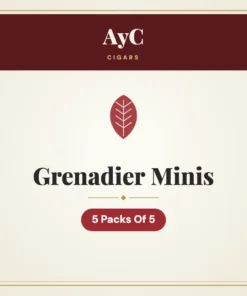 AyC Grenadier Minis Cigars – 5 Packs Of 5