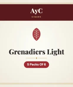 AyC Grenadiers Light Cigars – 5 Packs Of 6
