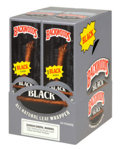 Backwoods Black Single Cigars – Pack of 24