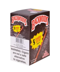 Backwoods Dark Leaf Cigars – 8 Packs of 5