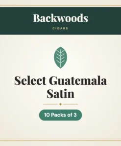 Backwoods Select Guatemala Satin Cigars – 10 Packs of 3