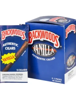 Backwoods Vanilla Cigars – 8 Packs of 5