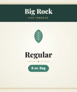 Big Rock Regular Pipe Tobacco 6 oz. Bag