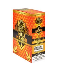 Billionaire Hemp Milli Mango Hemp Wraps – 25 Packs of 2