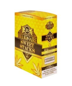 Billionaire Hemp Sweet Stacks Hemp Wraps – 25 Packs of 2