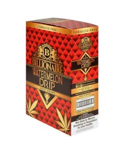 Billionaire Hemp Watermelon Drip Hemp Wraps – 25 Packs of 2