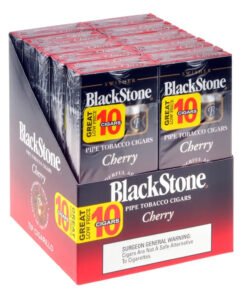 Blackstone Tip Cherry Cigarillos – 20 Packs of 5