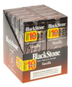 Blackstone Tip Vanilla Cigarillos – 20 Packs of 5