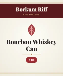 Borkum Riff Bourbon Whiskey Can Pipe Tobacco – 7 oz.