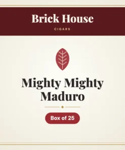 Brick House Mighty Mighty Maduro Cigars – Box of 25