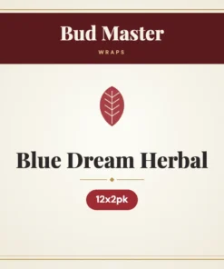 Bud Master Blue Dream Herbal Wraps – 12x2pk