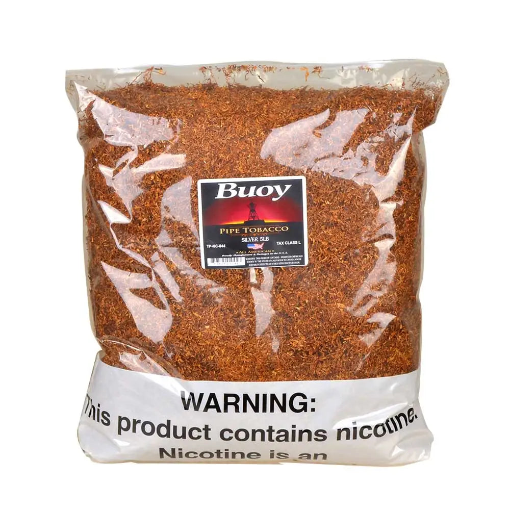 Buoy Silver Pipe Tobacco 5 Lb. Bag 1 Buoy Silver Pipe Tobacco 5 Lb. Bag